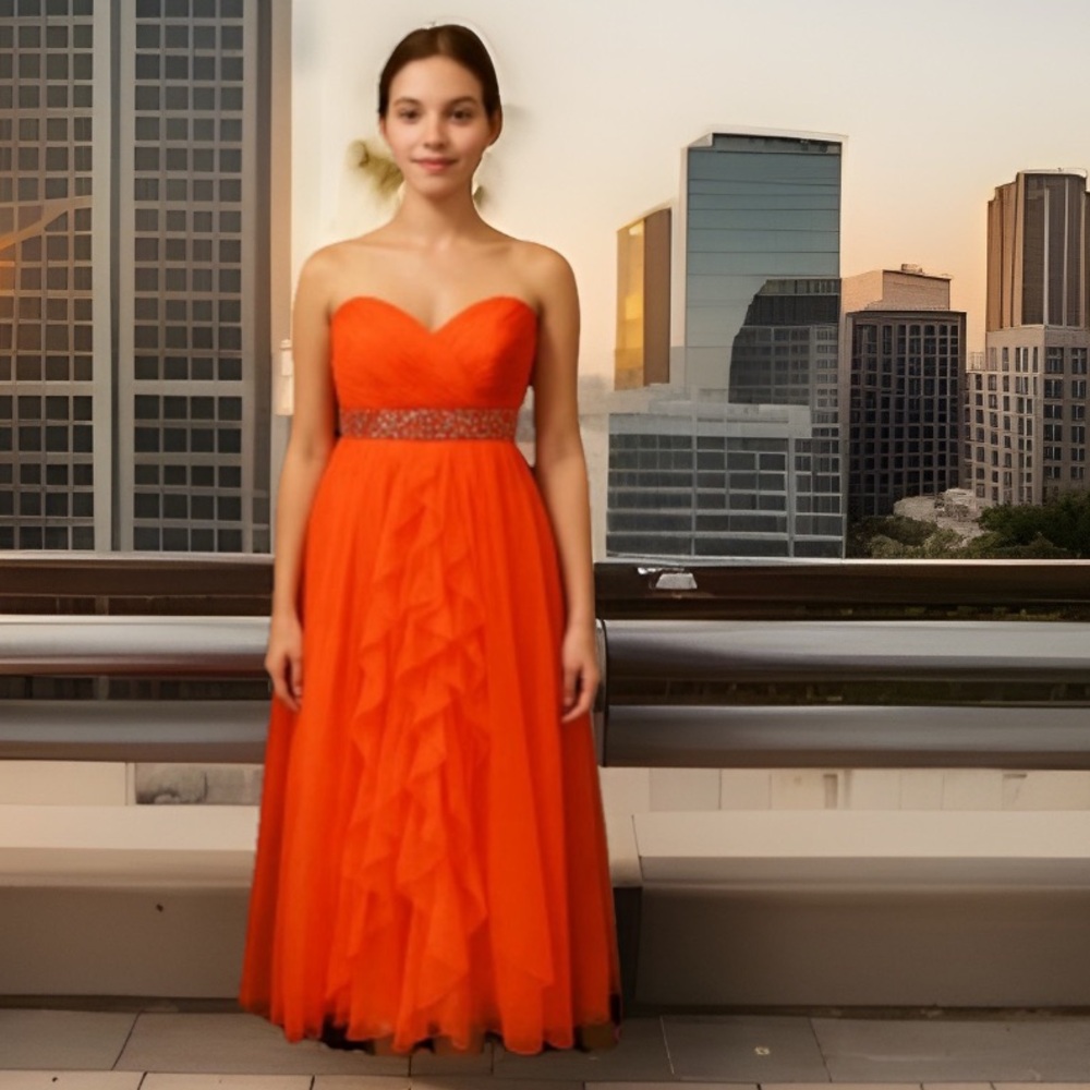 Roberta Bridal Vibrant  Strapless Dress female size 15